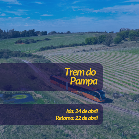 TREM DO PAMPA + COMPRAS EM RIVERA - 24/04/2026