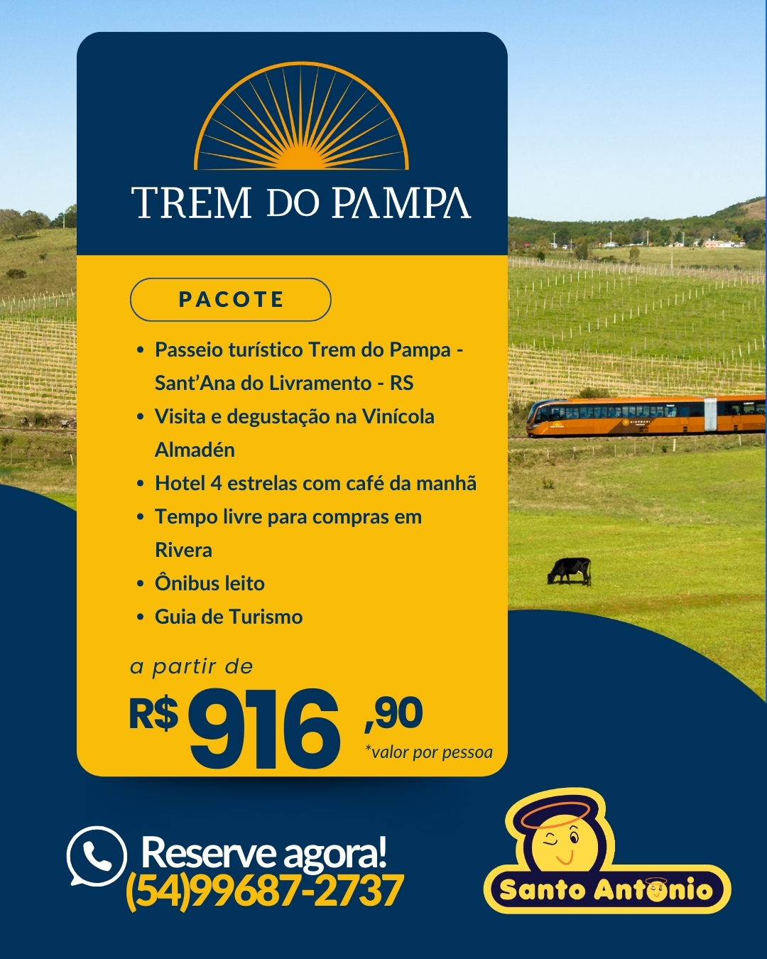 TREM DO PAMPA + COMPRAS EM RIVERA - 17/10/2025