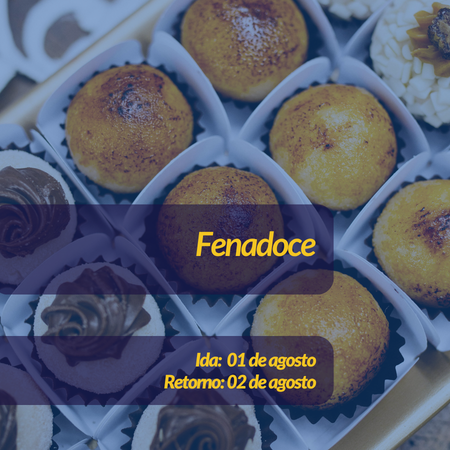 FENADOCE + CITYTOUR EM PELOTAS - 01/08/2026